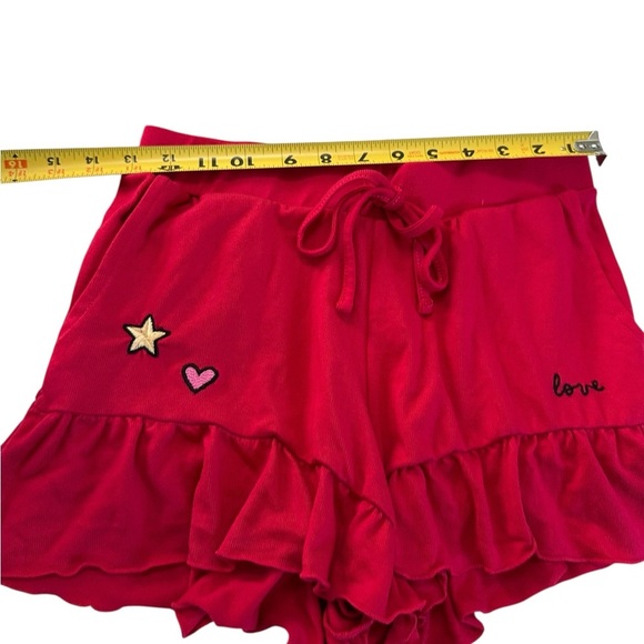 Betsey Johnson Women's Pink Shorts with Embroidered Details Size XS - Picture 8 of 17